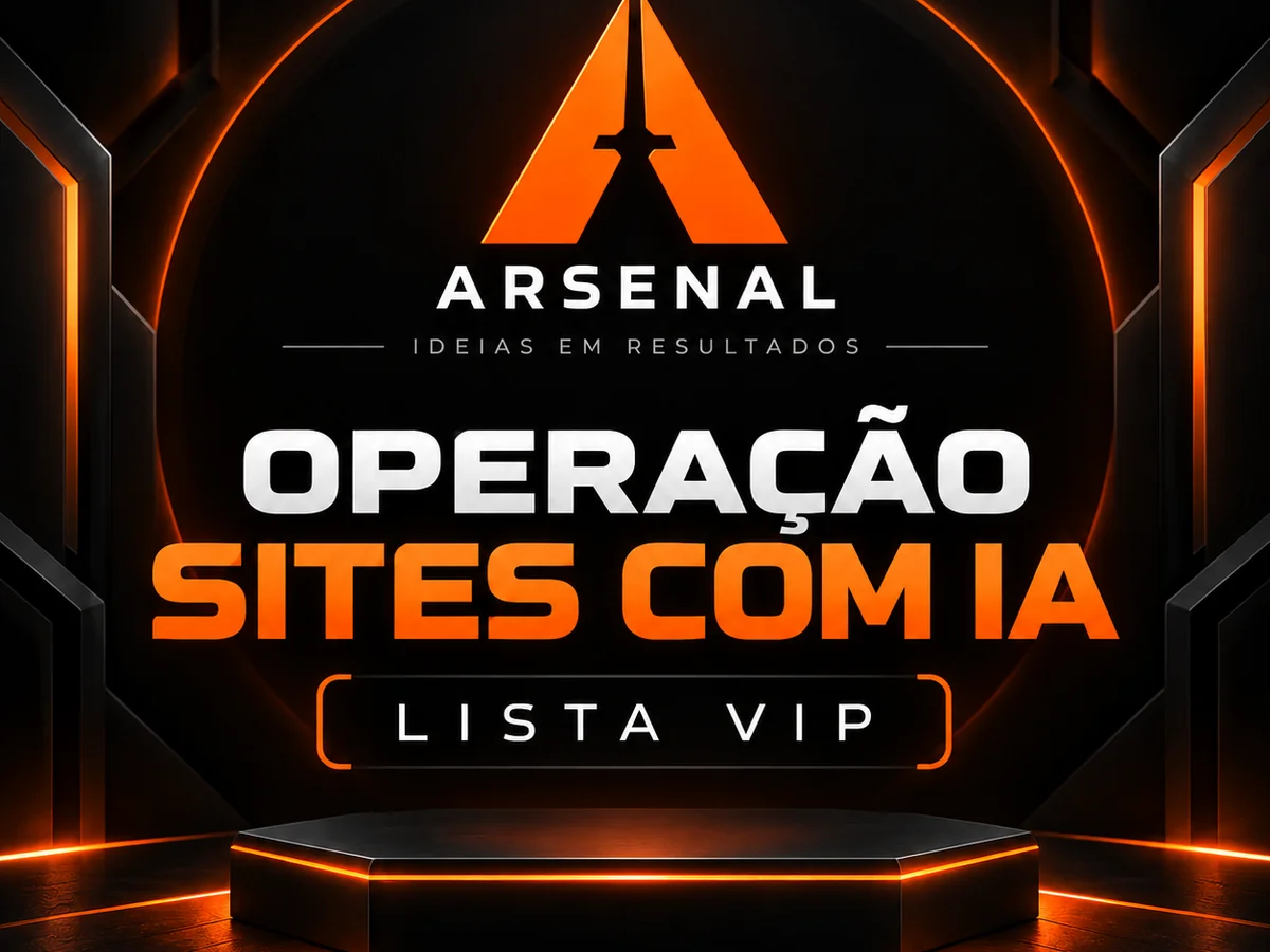 Operação Sites com IA: a lista VIP no WhatsApp.